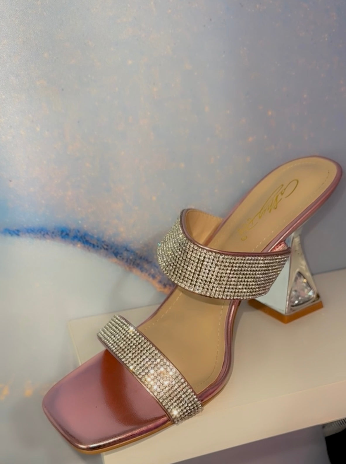 Ashley Double Strap Heel