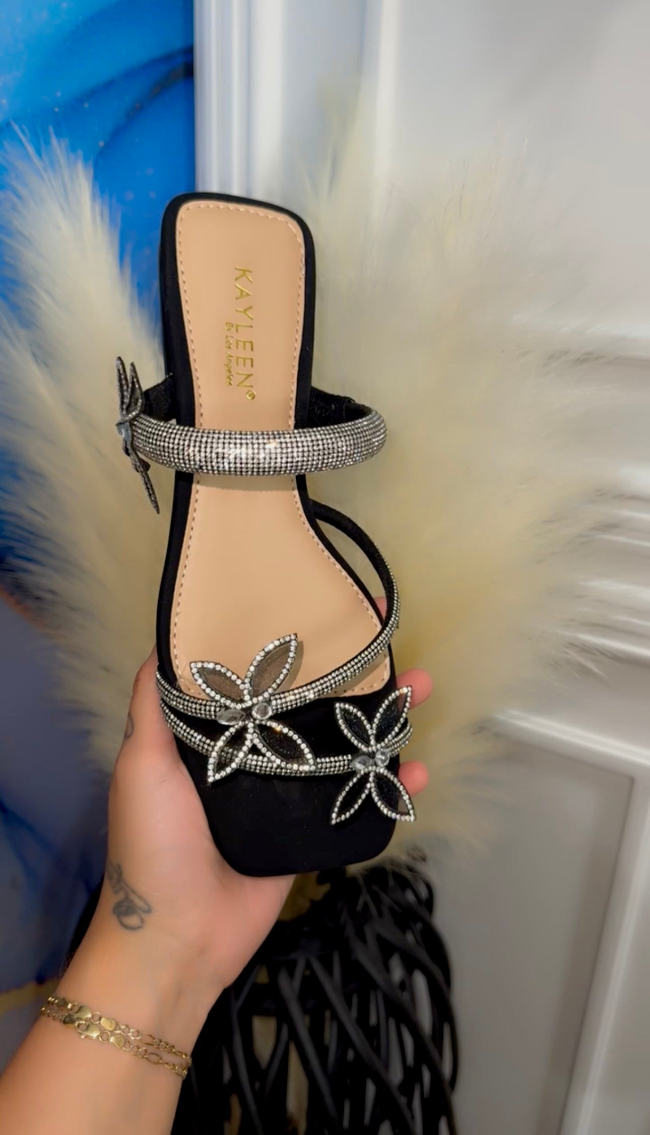 Naomi Slip On ButterFly Sandal