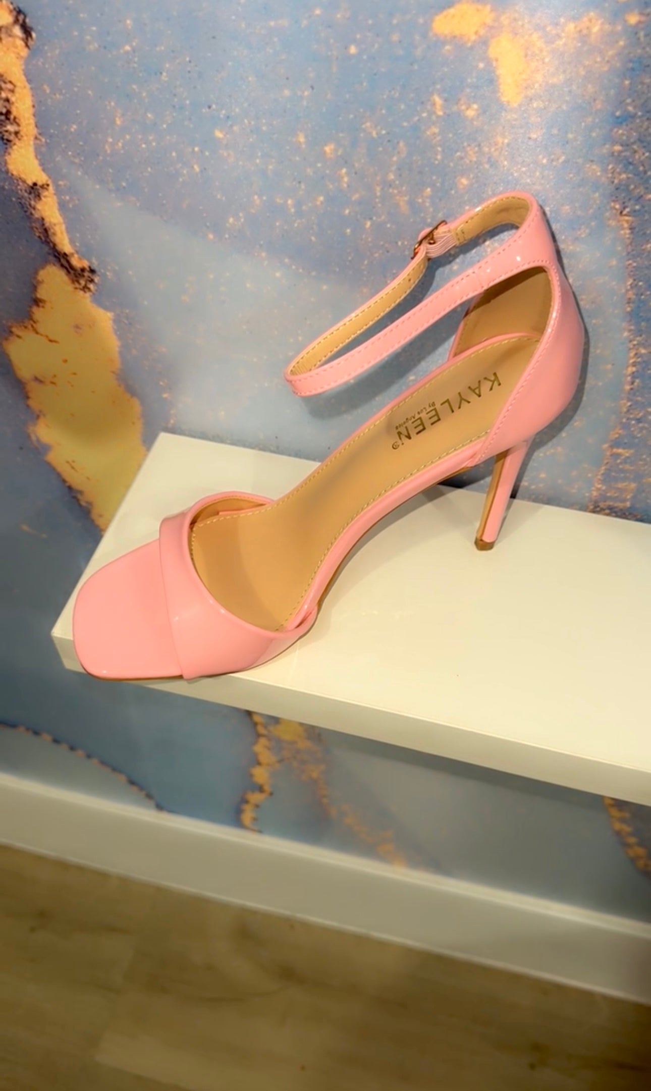Isabelia Ankle Strap Heel