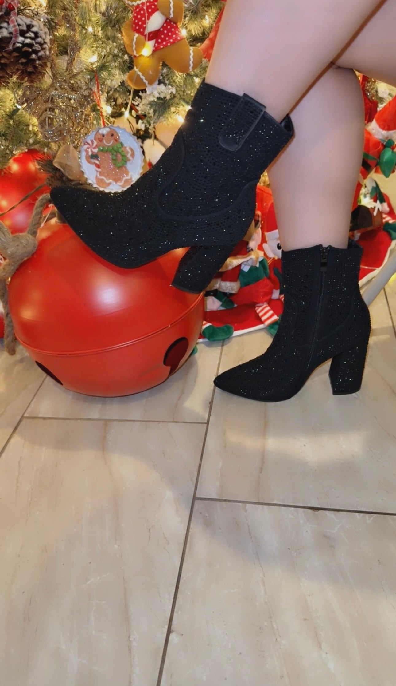 Catrina RhineStone Boot