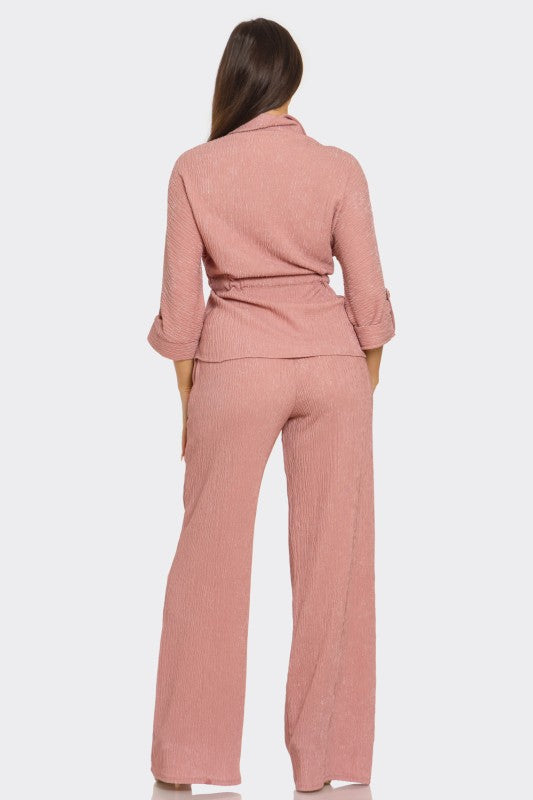 Dahlia Button Down Set