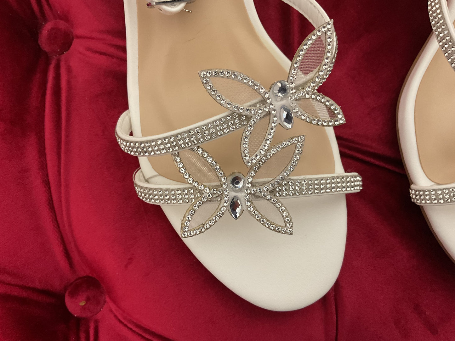 Scarlet Short Heel - (Defect)