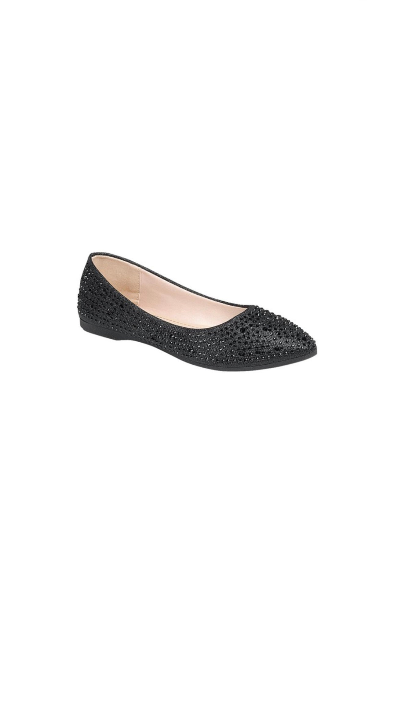Angie Comfort RhineStone Flat