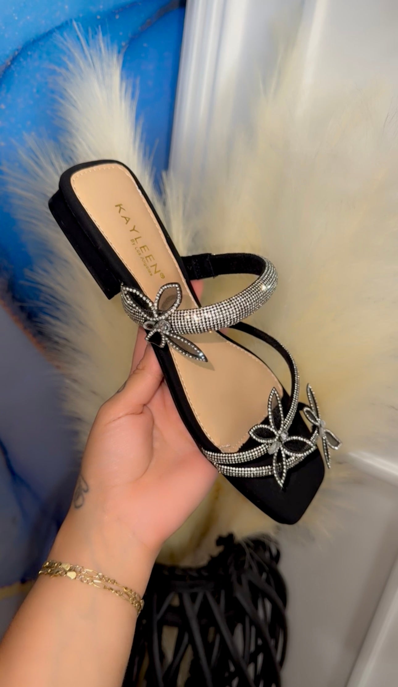 Naomi Slip On ButterFly Sandal