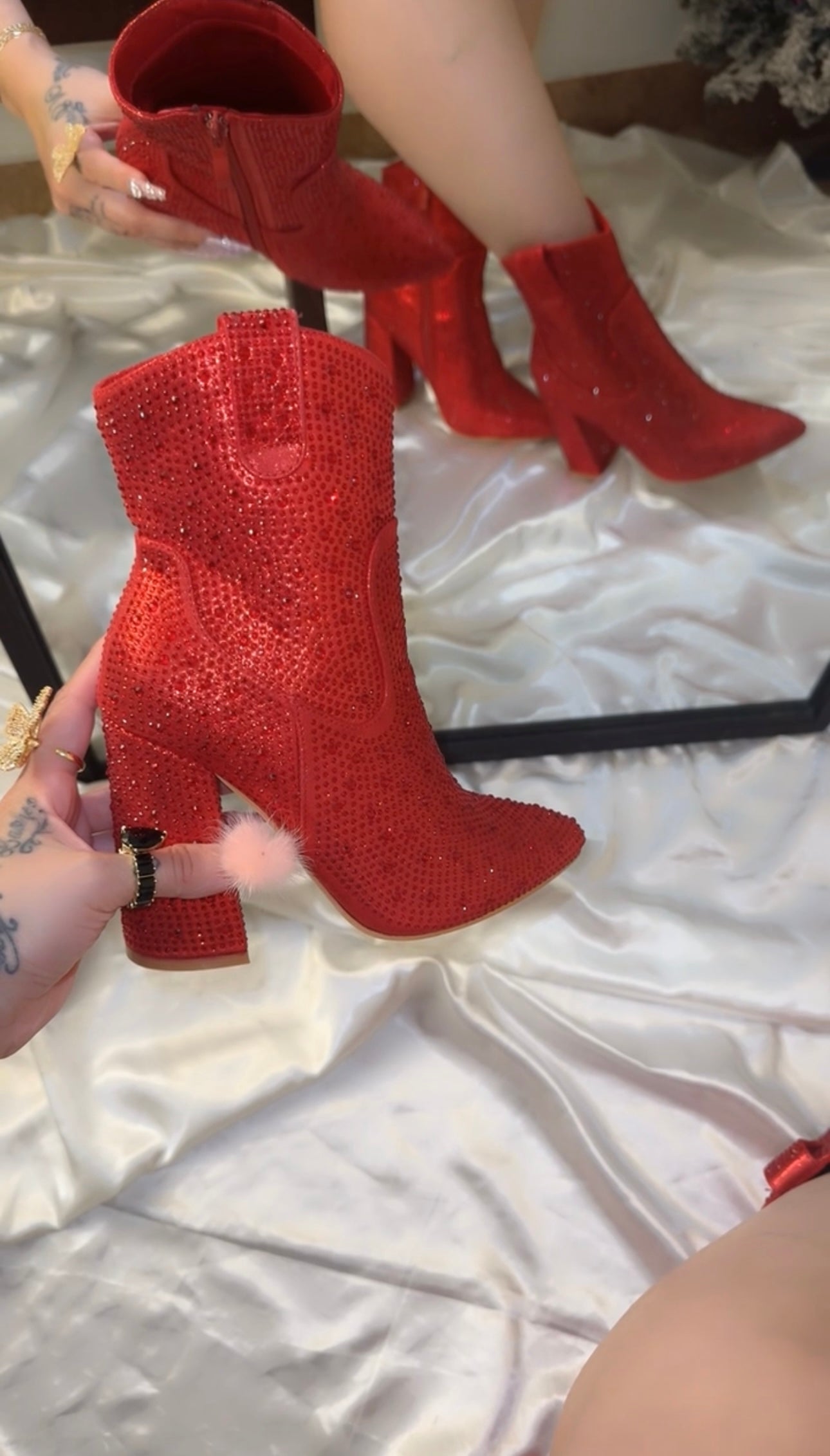 Catrina RhineStone Boot