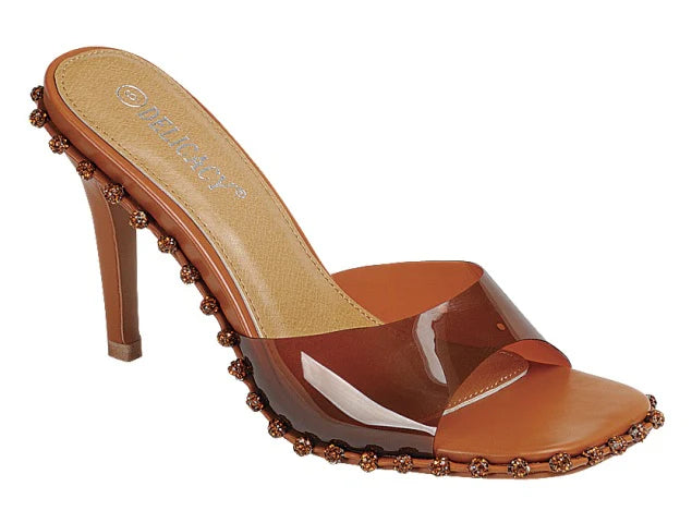 Sandra RhineStone Heel