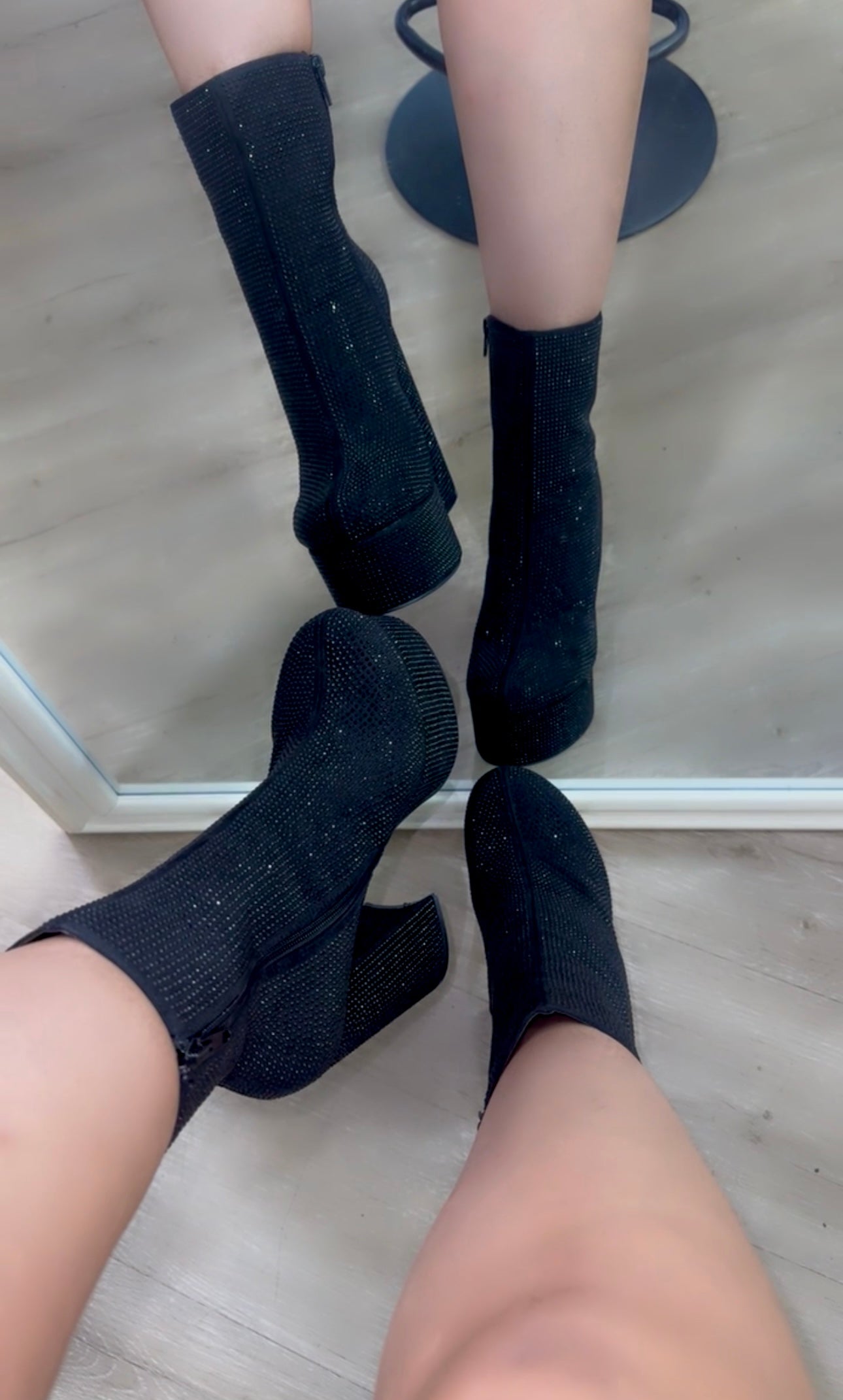 Doris RhineStone Boot