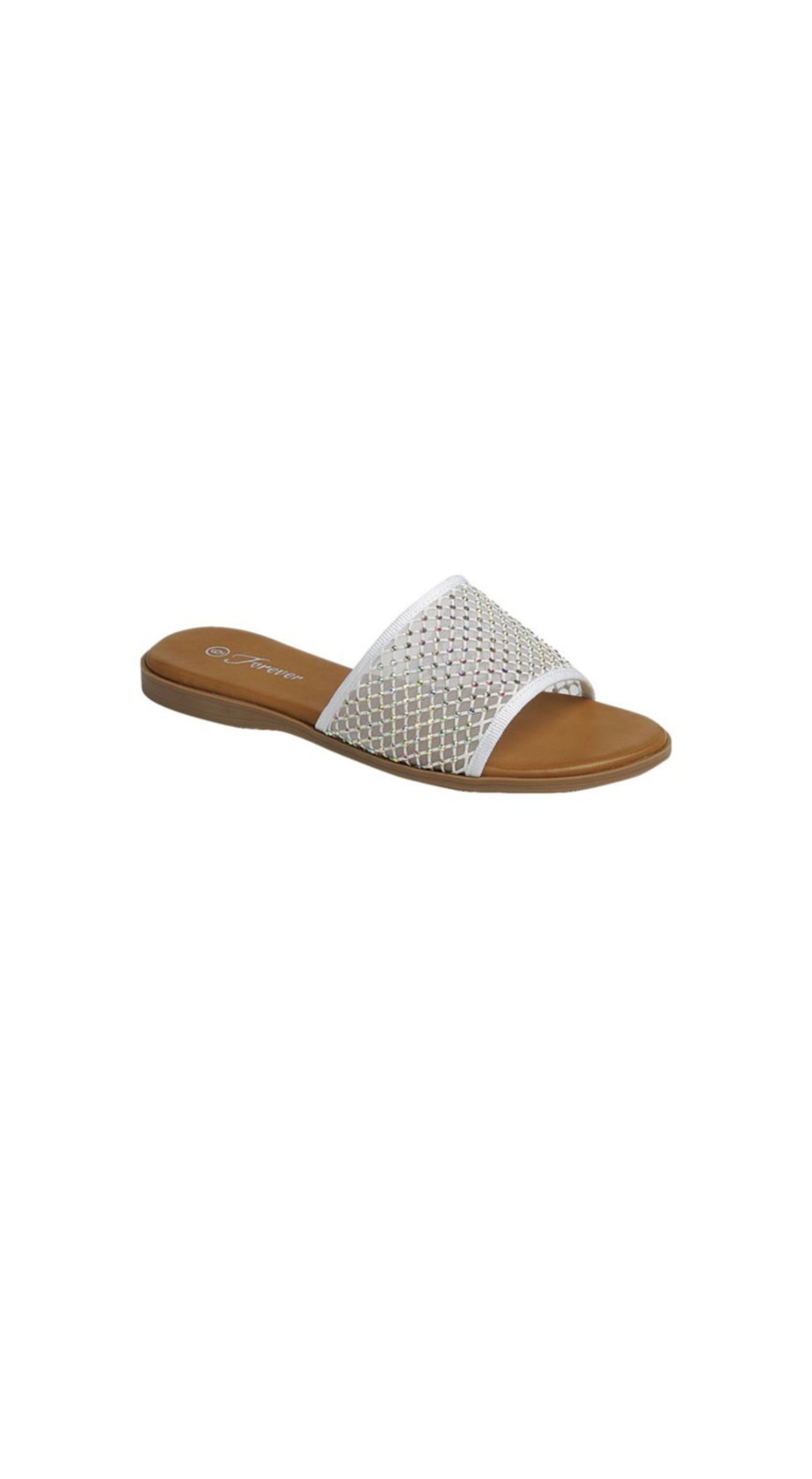 Jessica RhineStone Slip On Sandal