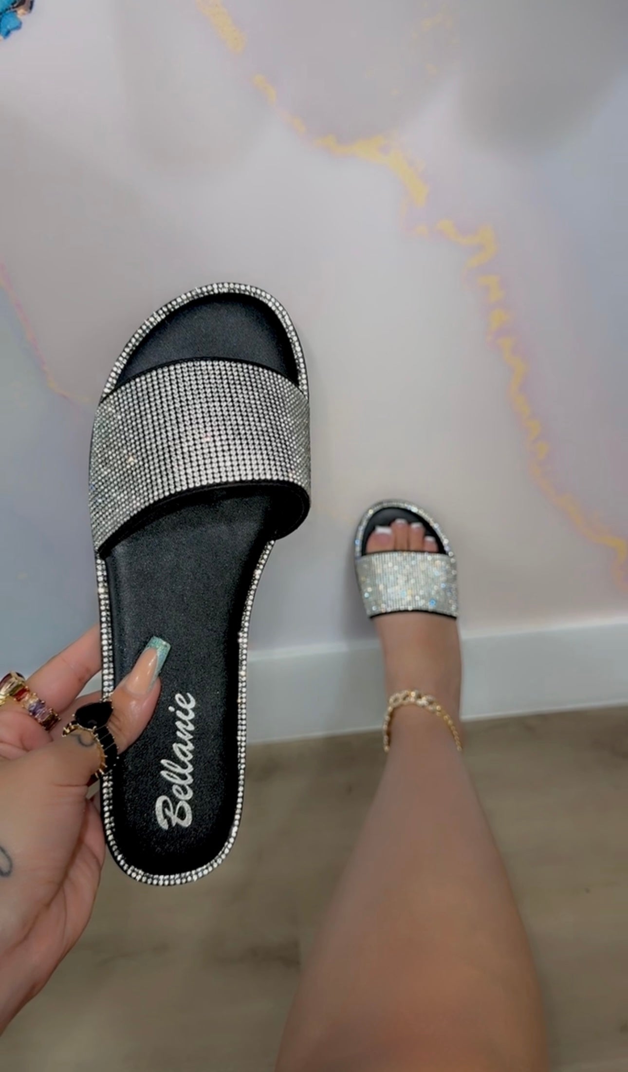 Janet RhineStone Sandal