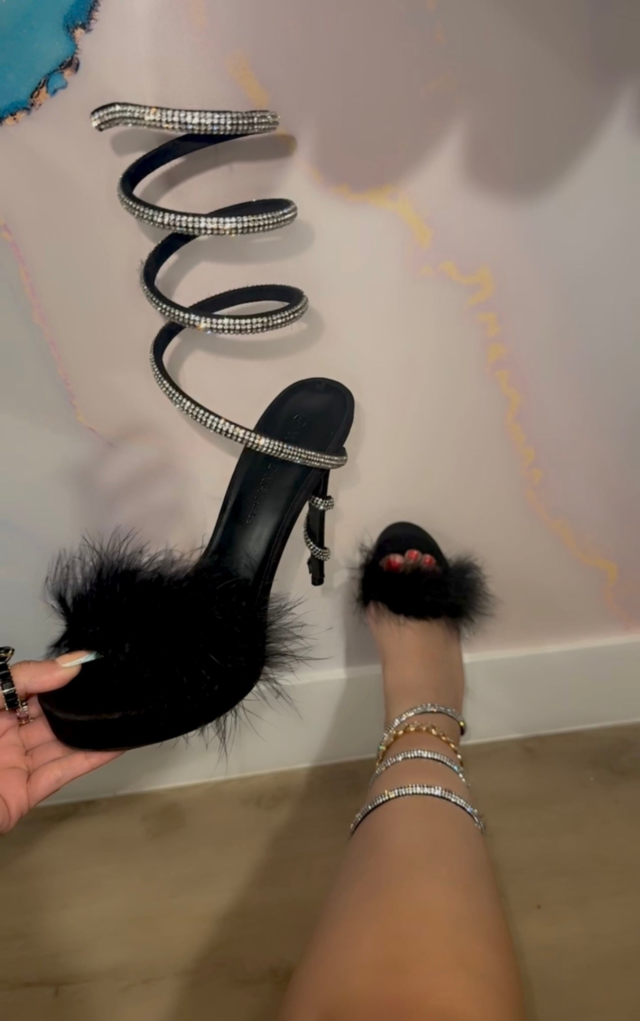 Liz PlatForm Heel