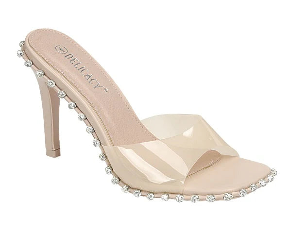 Sandra RhineStone Heel