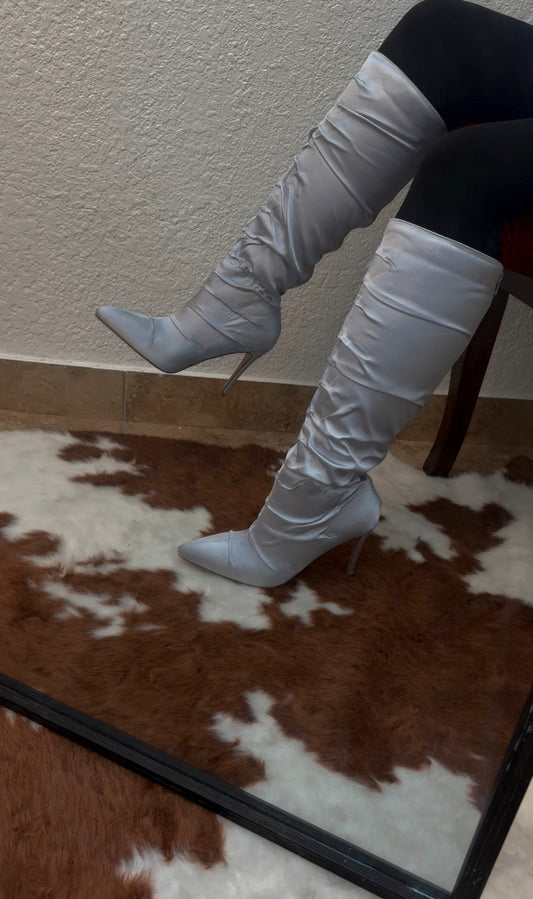 Luna Boot - Silver