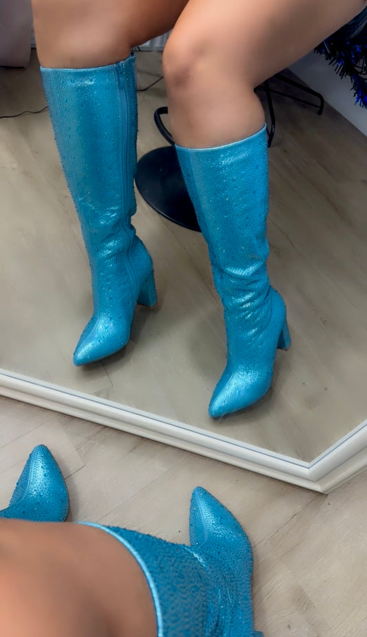 Azari RhineStone Boot