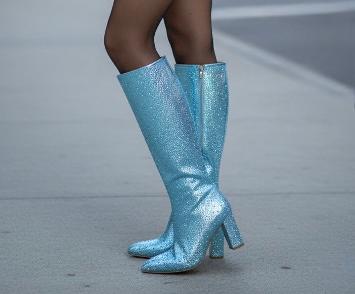 Azari RhineStone Boot