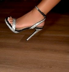 Lorena RhineStone PlatForm Heel