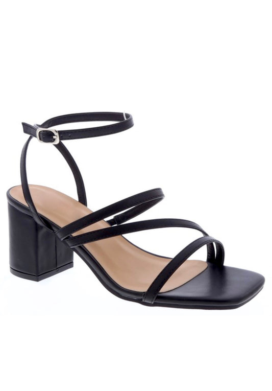 Paola Wide Fit Heel - Black